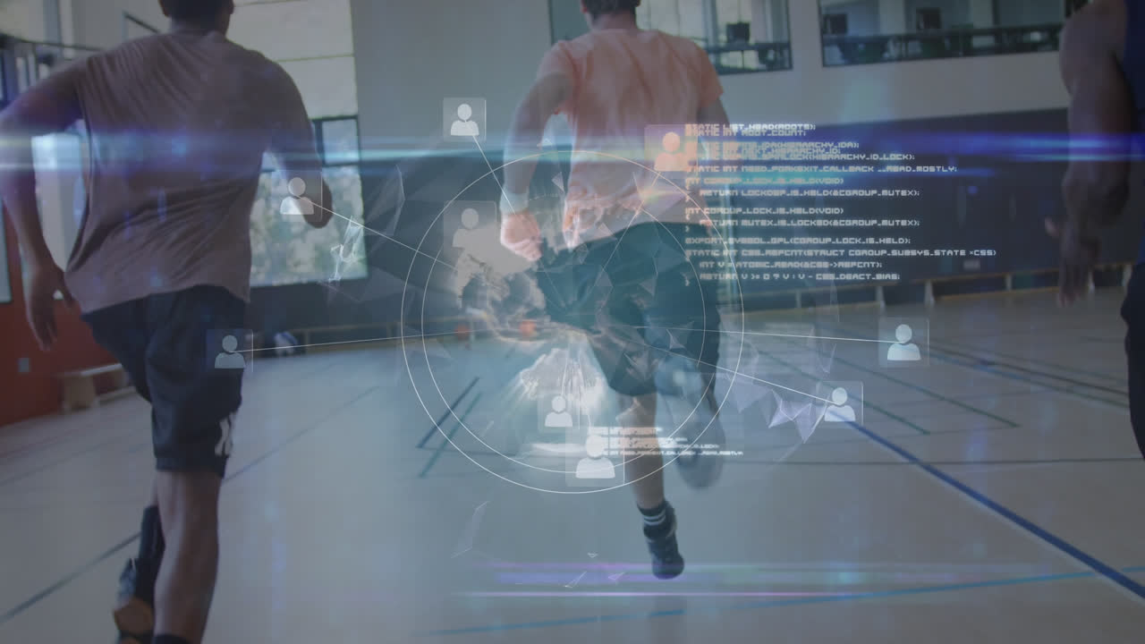 농구 선수들에 대한 연결 네트워크의 활성화