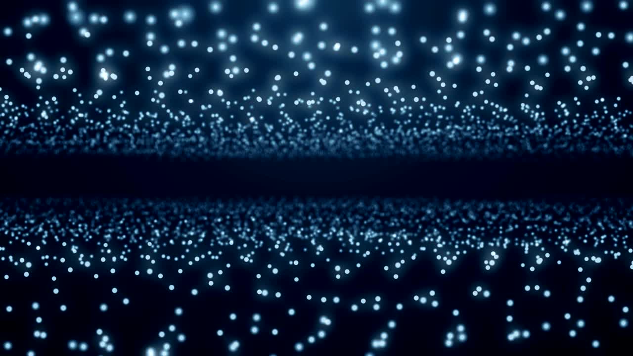 입자 먼지 추상적인 빛 보케 모션 제목 영화적 배경 루프