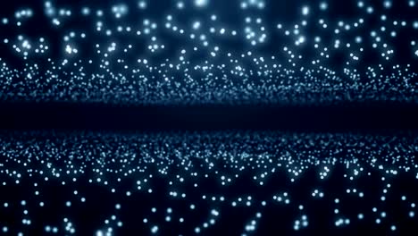 partículas de polvo abstracto luz bokeh títulos de movimiento bucle de fondo cinematográfico