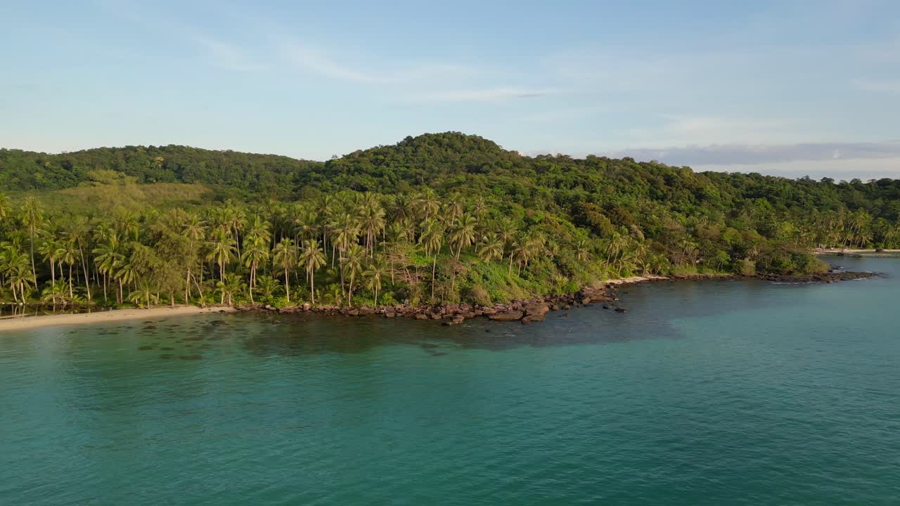 vista aérea mágica círculo de vuelo panorama resumen imágenes de drones