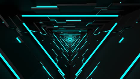 turquoise loop abstract background infinity