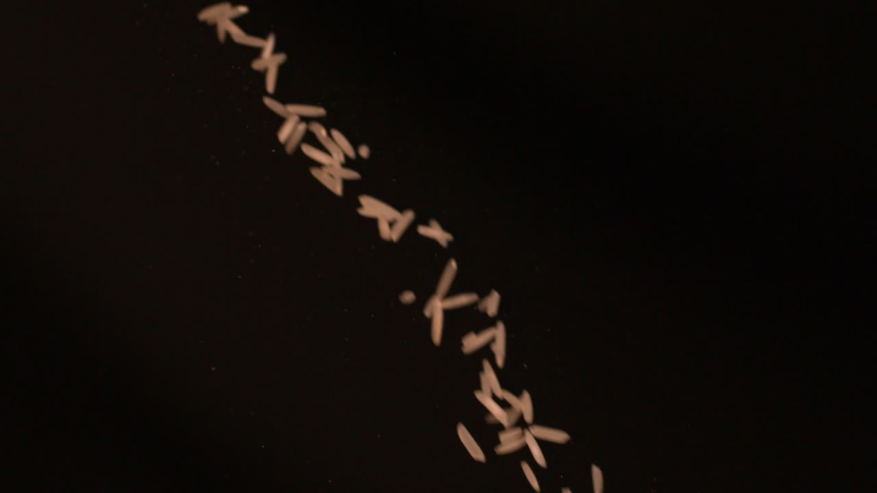 검은 바탕에  이 떨어집니다.