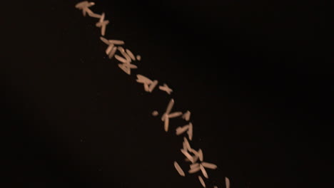 검은 바탕에  이 떨어집니다.