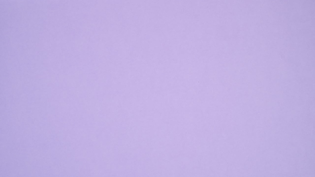 Romantic valentine decoration on bright purple theme. Stop motion