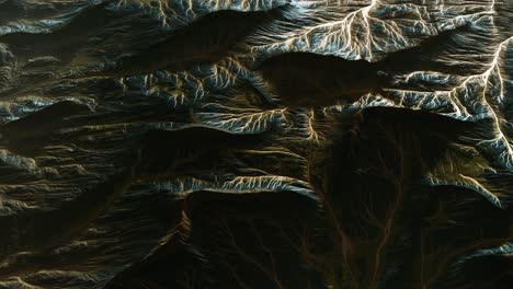 vista del paisaje del planeta alienígena