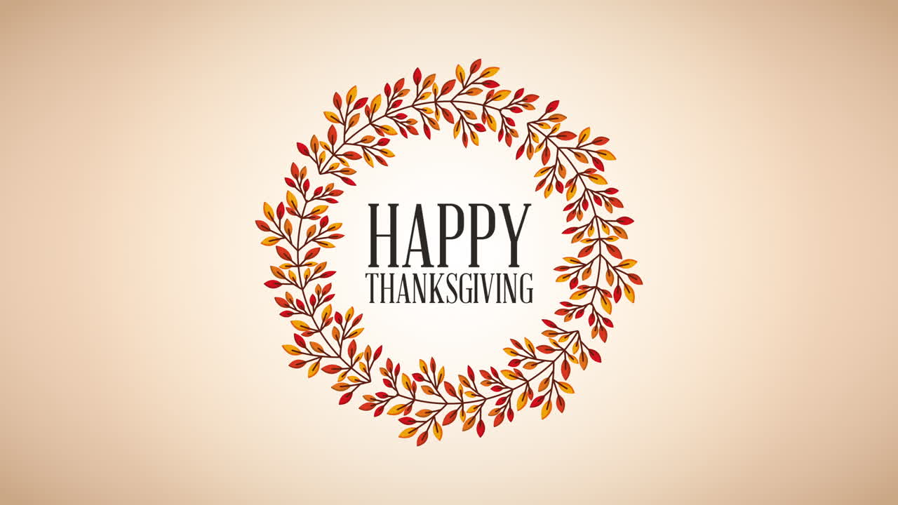 가을 잎으로 축하하는 축하 축제