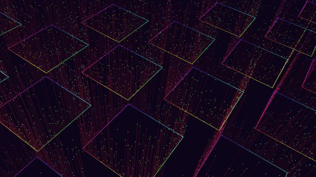 cuadrícula de colores vibrantes un arreglo visualmente llamativo de patrones cuadrados