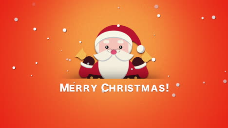 Merry-Christmas-text-with-Santa-Claus-with-bells-1