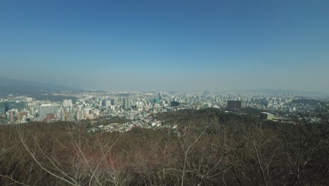 Aussicht-Von-Der-Spitze-Des-Namsan-Towers-Seoul