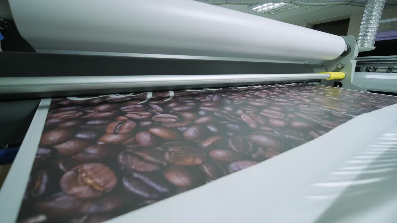 máquina de laminación. laminación de banderas. poligrafía