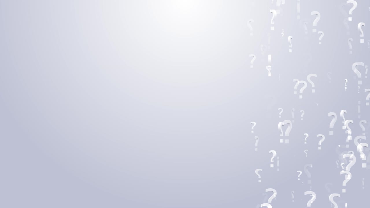 Question mark technology abstract background concept of thinking asking questions quiz problem