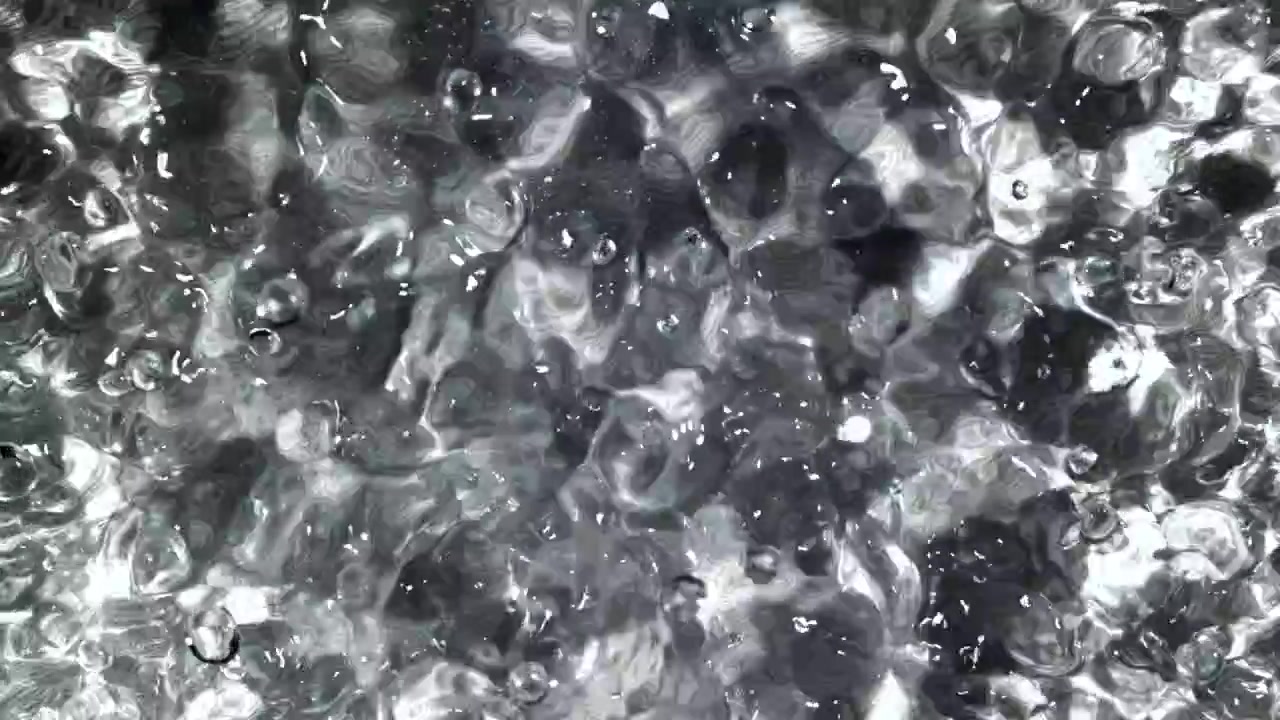 Sfondo astratto dinamico di acqua limpida gorgogliante