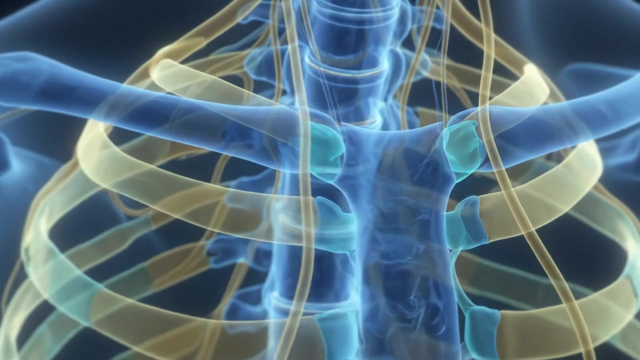 Glowing human brain synapse neural scan visualization