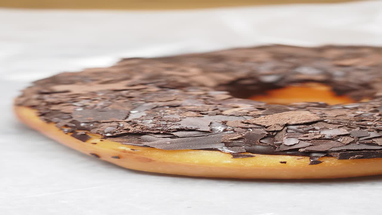 donut de chocolate