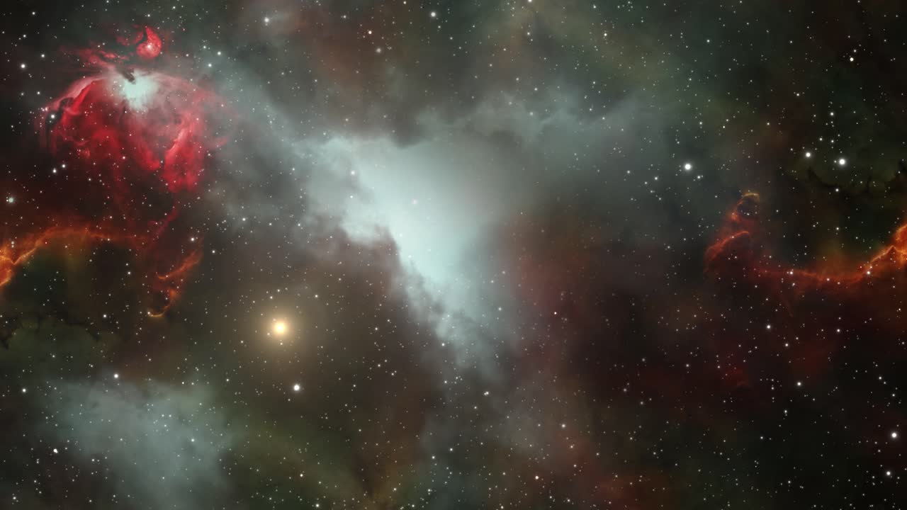background of nebula and stars in the great universe