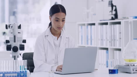 Young researcher or biologist thinking of new