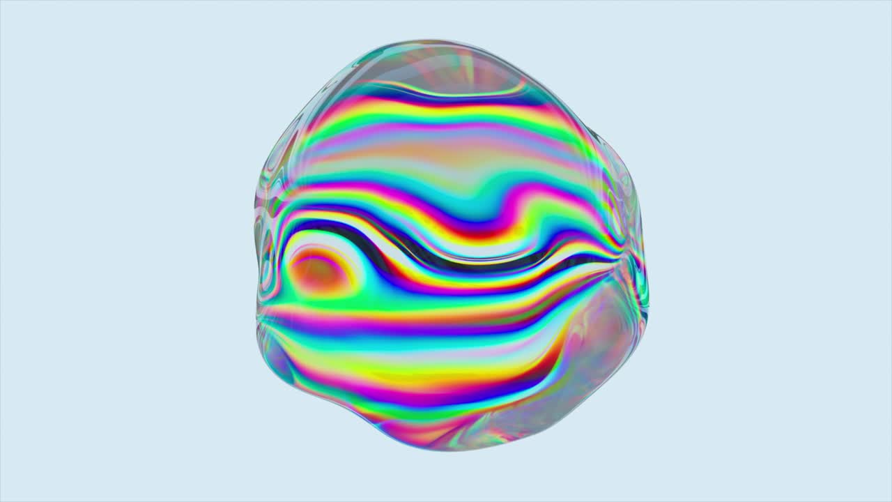 추상적인 iridescent 구