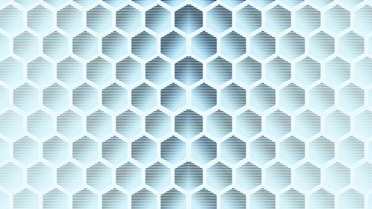 Animation of pink diamonds and pattern on seamless loop