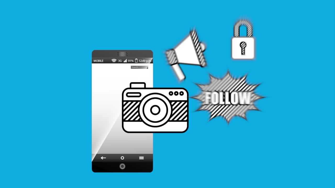 스마트 폰으로 소셜 미디어 마케팅