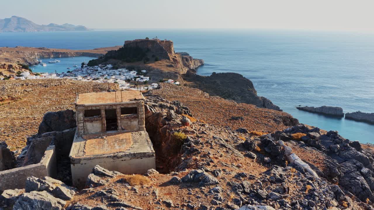 Lindos, Greece: A coastal town with ancient ruins