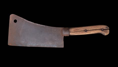 chopping meat cleaver