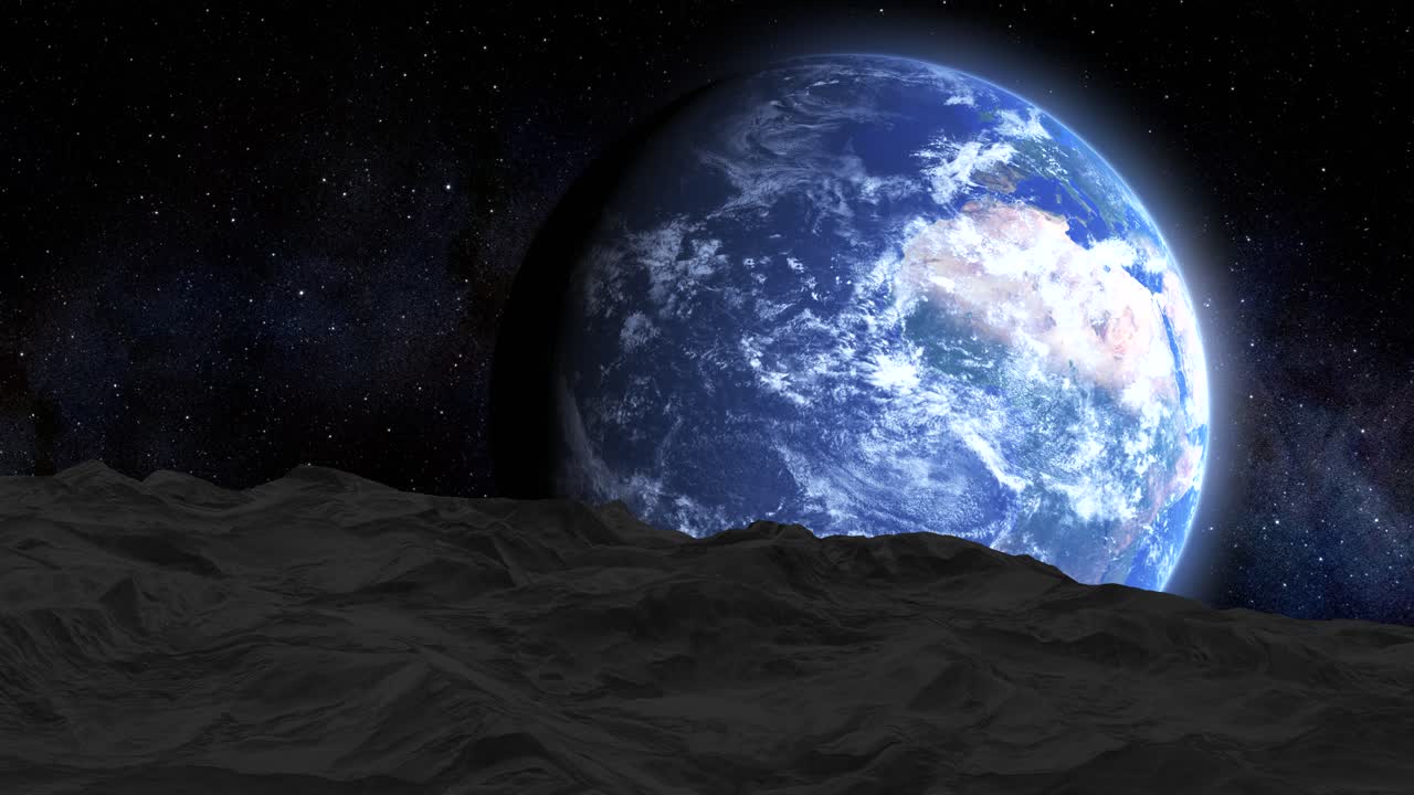 земля из космоса, ландшафт астероидов