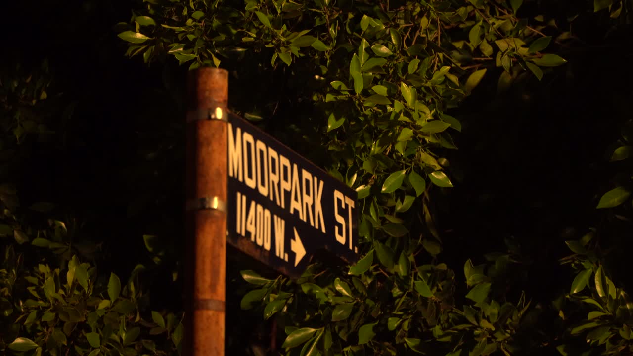 уличный знак лос-анджелес - местные дороги