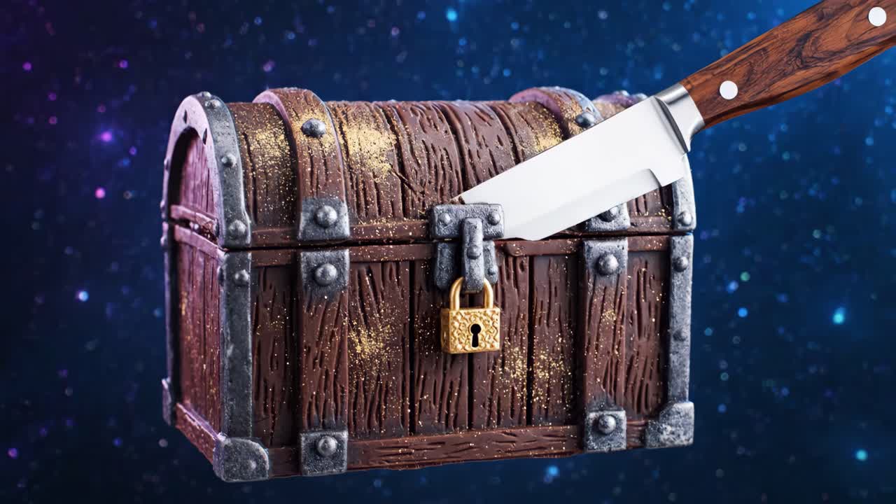 Chocolate Treasure Chest Explosion