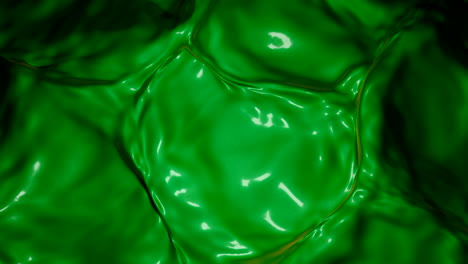 abstract green liquid texture