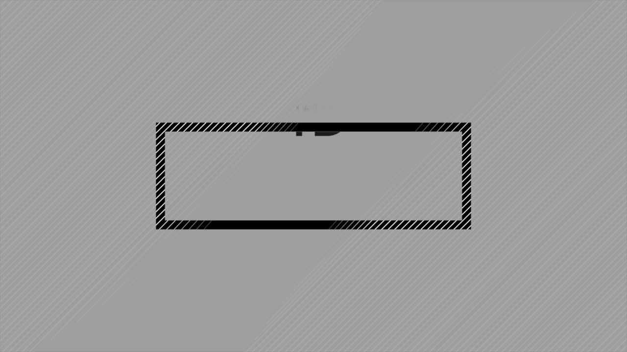 Holidays striped background with bold black letters