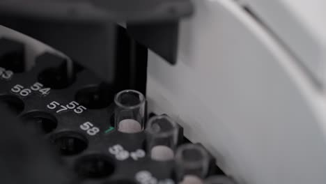 automated centrifuge in a clinical laboratory