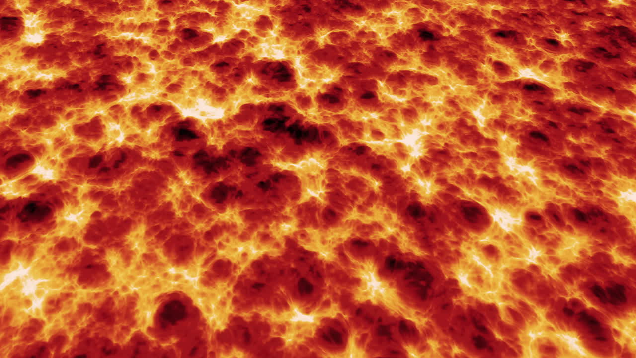 녹은 용암 흐름