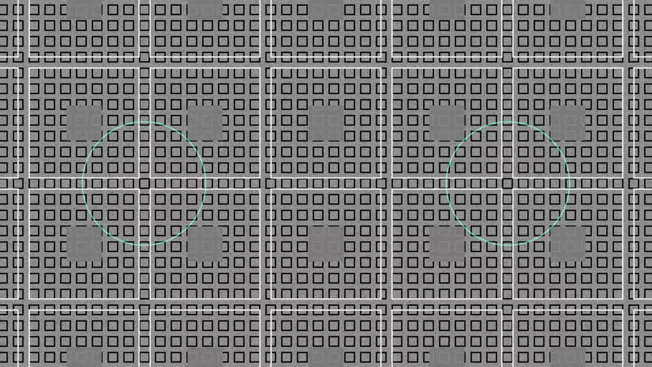 Abstract Background Grid With Circles Version B 7