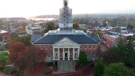 renovaciones de la casa del estado de maryland en la cúpula