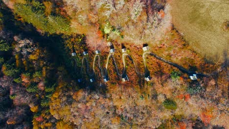 aerial 4k drone footage shows the church of st