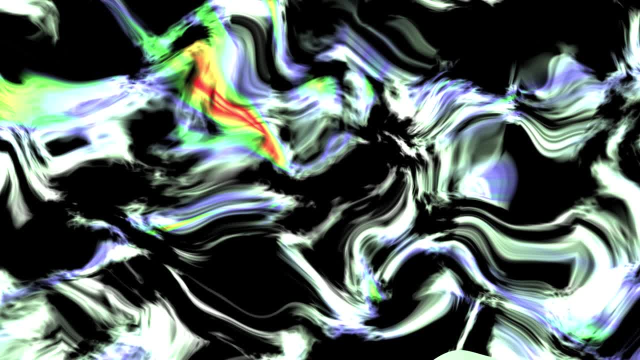 abstracto salpicaduras de pintura superficie forma de agua líquido animación de fondo