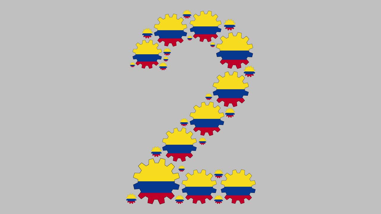 el número dos colombiano