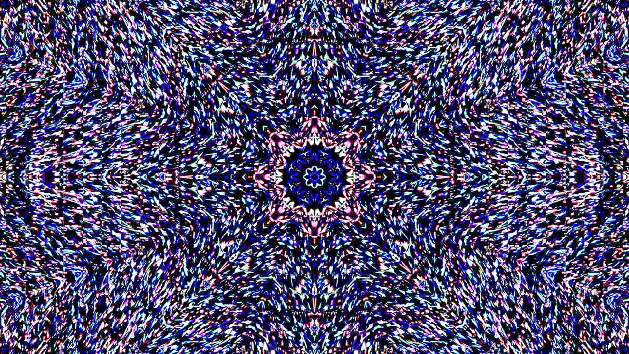 Bright abstract light governing full color, kaleidoscope
