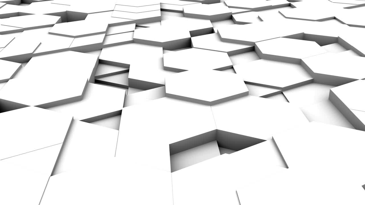 el fondo de los hexágonos