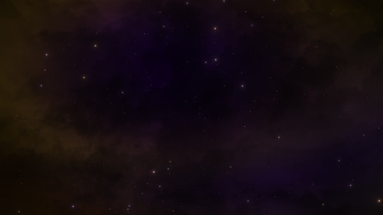 Motion Particles And Stars in Galaxy 21