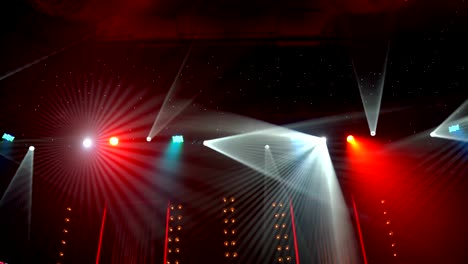 bucle de luces de fondo de puntos