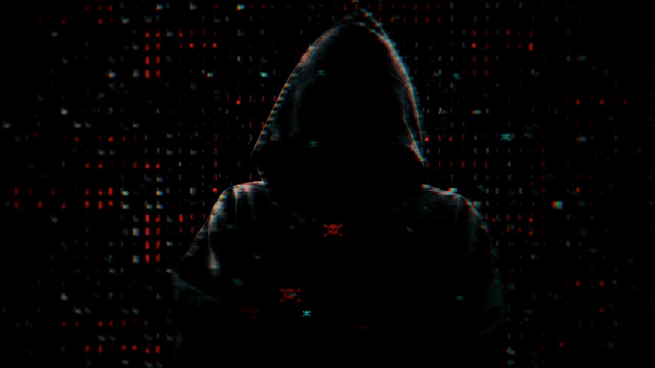 silueta de un hacker