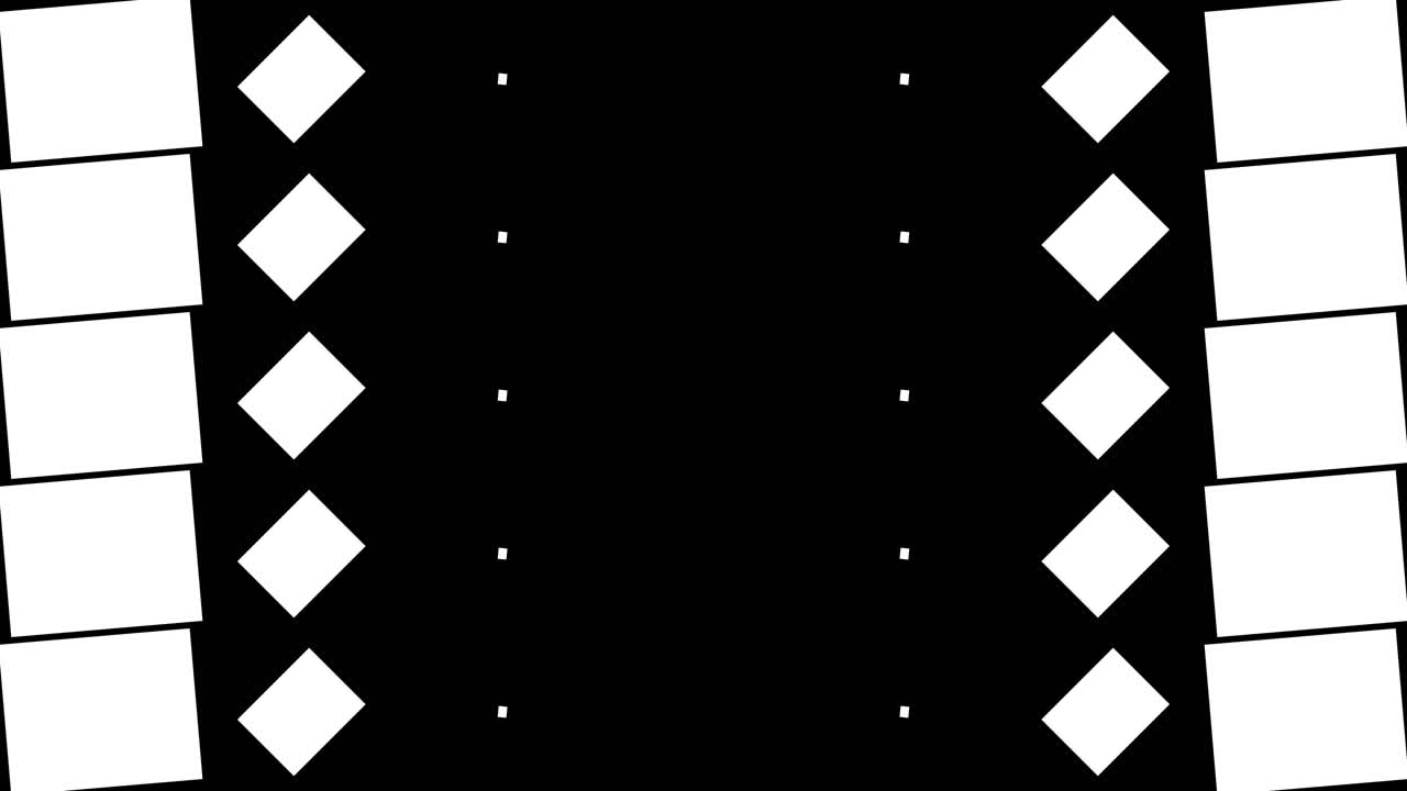 Abstract Geometric Squares Animation Transition