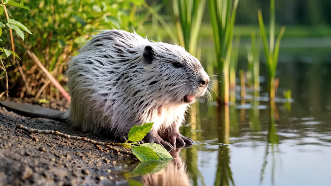 Beaver by the Lake