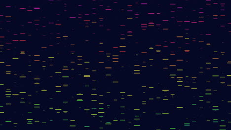 Bewegung-Neon-Abstrakte-Glitzer-Und-Linien-Auf-Dunkler-Galaxie