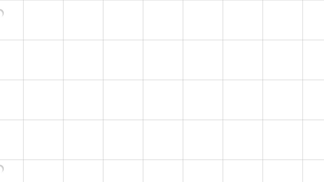 animación de una bolsa escolar llena de equipo escolar en una página de cuaderno blanco cuadrado