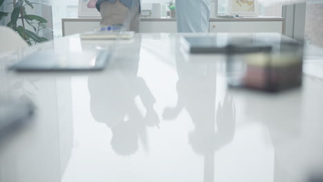 table reflection, together