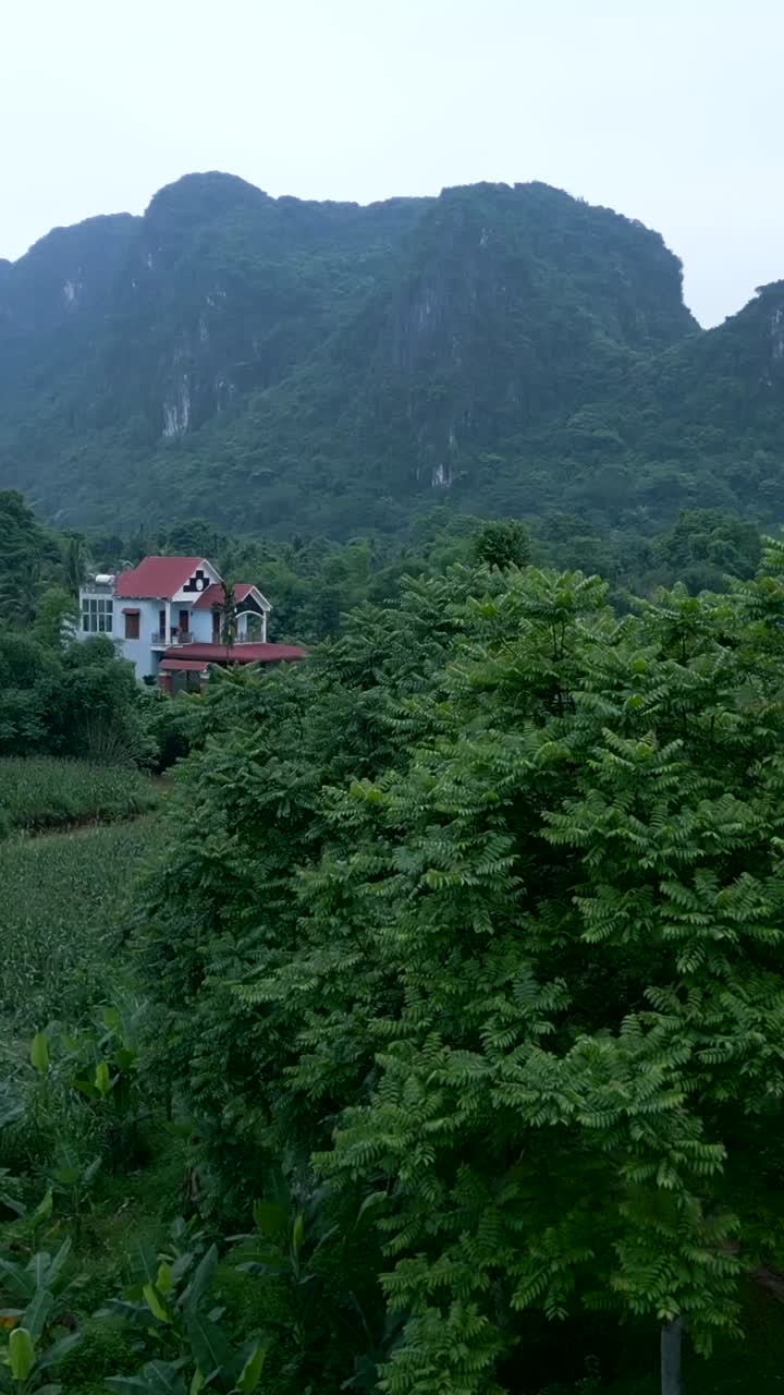 House in a Mountainous Landscape