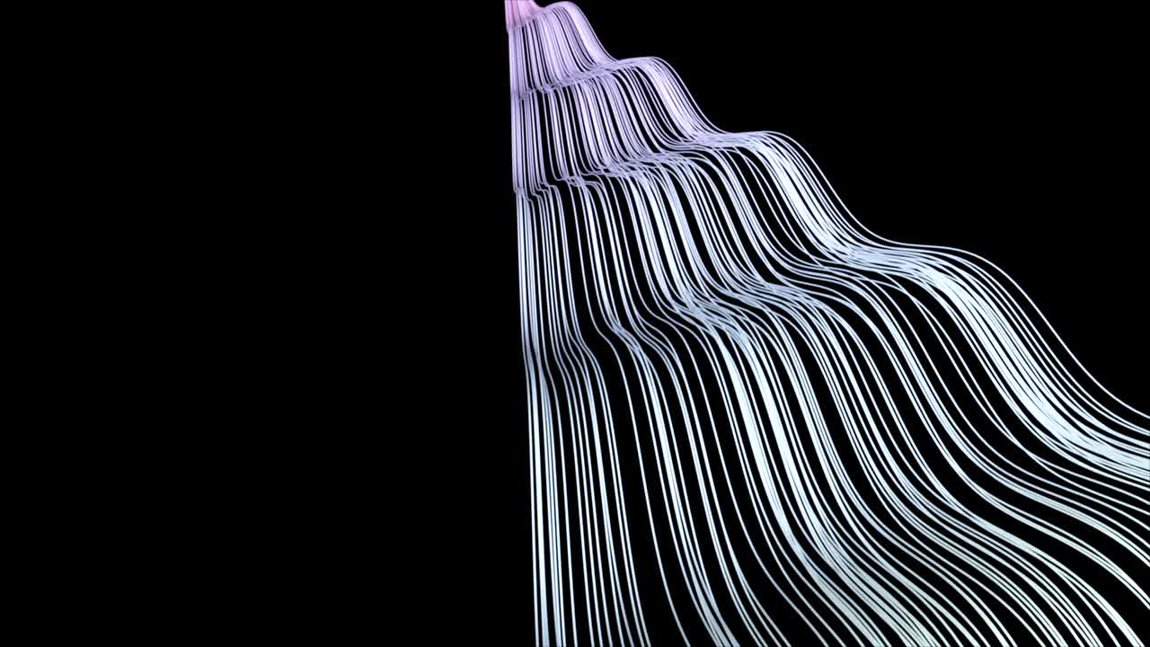 Abstract Light Trails.