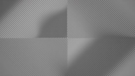 abstract pattern of white rectangular squares with an offset effect. animation of rings for a business presentation. seamless loop 4k 3d visualization of wave patterns outside